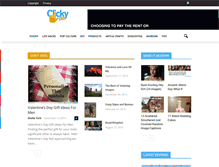 Tablet Screenshot of clickypix.com